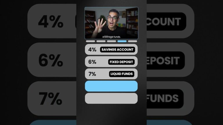 1-3 YEARS ke liye INVESTMENT OPTIONS! | Ankur Warikoo #shorts