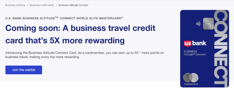 U.S. Bank Business Card: Altitude Connect VisaWith 75,000 Points Bonus