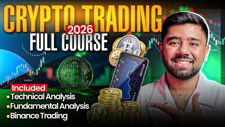 Crypto Trading Full Course for Beginners in 2026 | Binance Trading Course by Kashif Majeed
