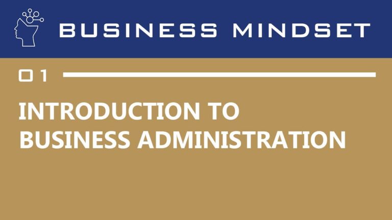 Introduction to Business Administration