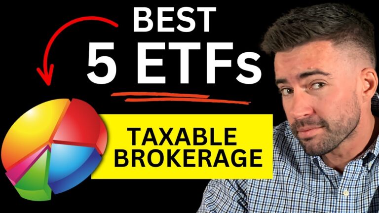 ✅CONFIRMED: 5 Best ETFs for Taxable Brokerage 2026 (Buy & Hold FOREVER)
