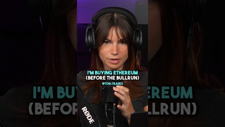 Tori Trades Buys Ethereum 📊