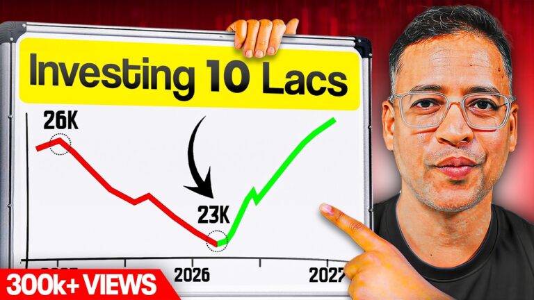 LAST Chance before Market Rallies? Investing 10 Lacs in this Crash!! – Rahul Jain