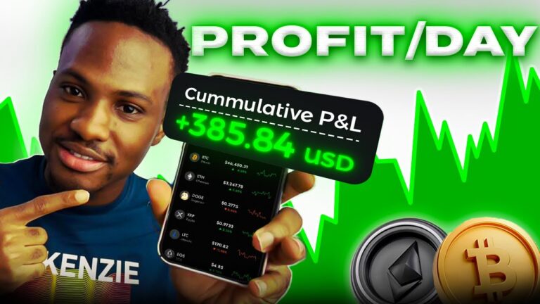 HOW I TRADE CRYPTO PROFITABLY IN 15Min. (BEGINNER'S GUIDE)