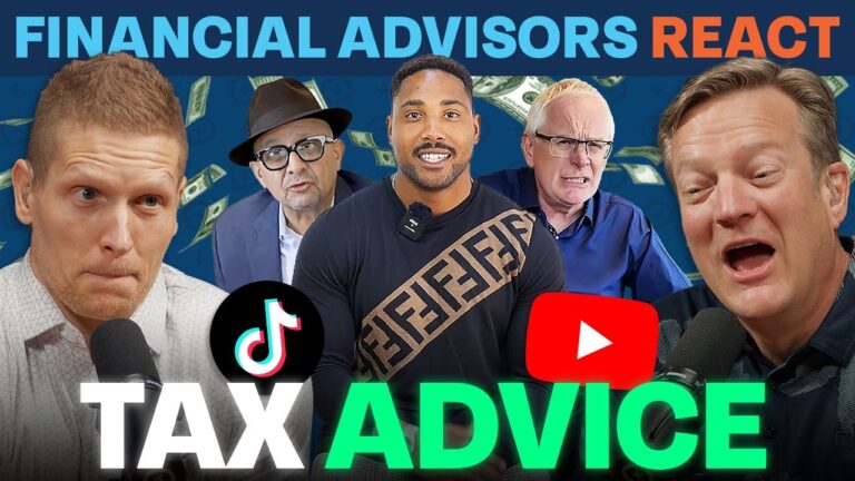 Financial Advisors React to the BEST and WORST Tax Advice