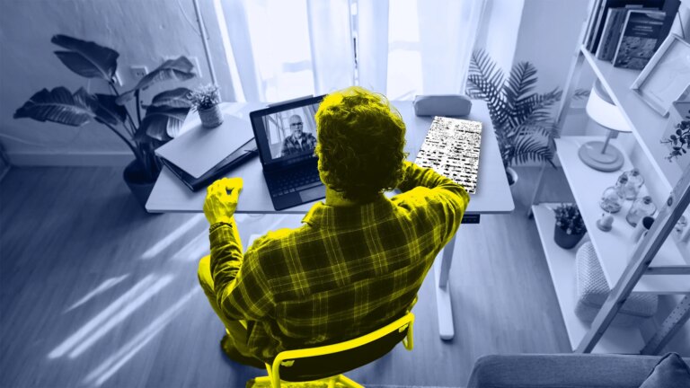 When a Candidate Reads  From a Script During a Job Interview