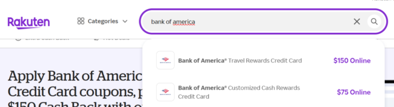 Rakuten Adds Bank Of America Cards To Portal – Up To $250 ($500 Total On Travel Rewards)