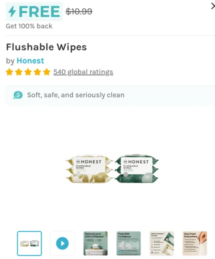 Target & Walmart: Free Honest Flushable Wipes Via Social Nature Rebate