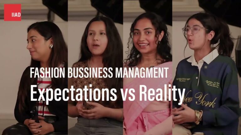 Expectations versus Reality – Fashion Business Management Course | Indian Institute of Art & Design