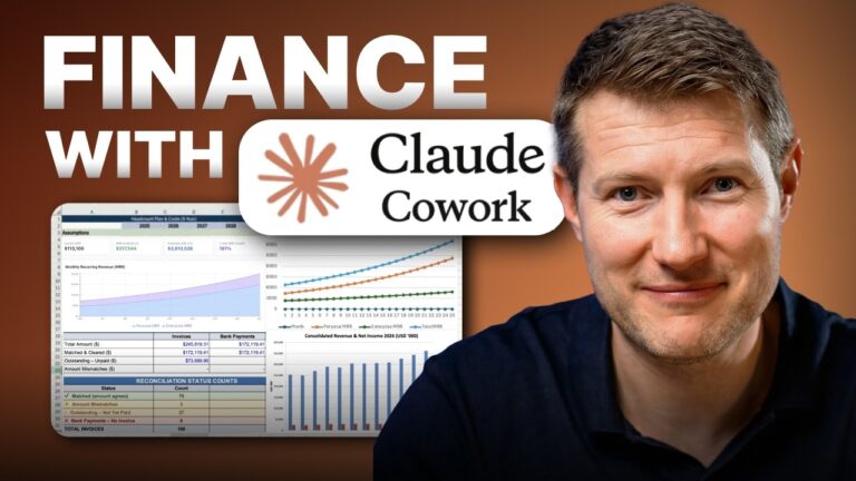 How to Use Claude Cowork For Finance Like a PRO
