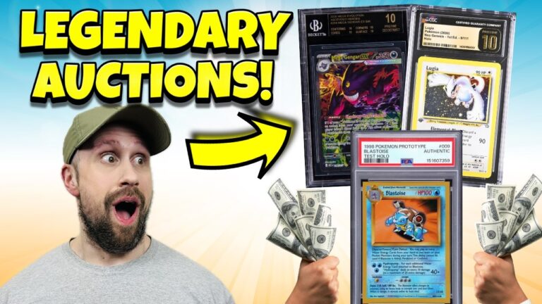 Legendary Auction Recap! High End SEALED Investments To The Moon!