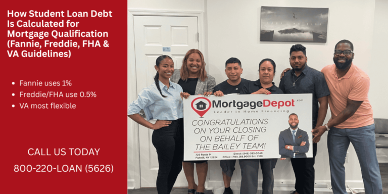 How Student Loan Debt Is Calculated For Mortgage Qualification (Fannie, Freddie, FHA & VA Guidelines)