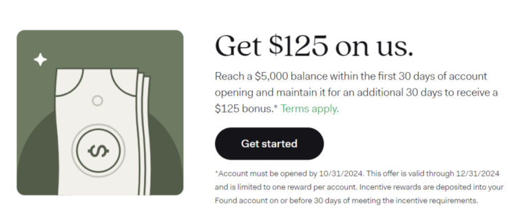 Found $125-$200 Business Checking Bonus