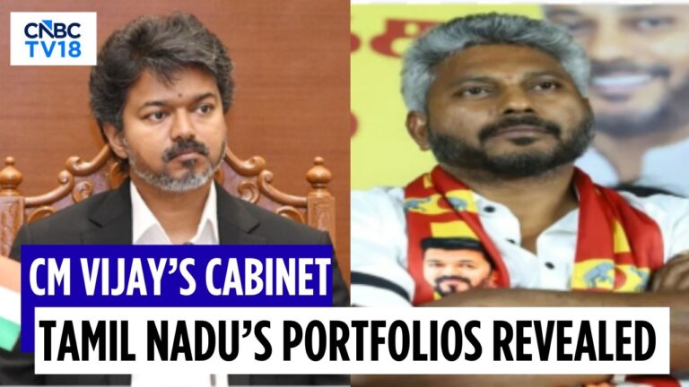 Marie Wilson Allocated Finance Ministry In CM Vijay-Led Tamil Nadu Govt | TVK Govt