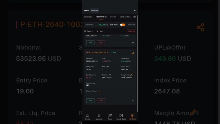 30K profit on ethereum option sell #trading #stockmarket #cryptotrading #nifty