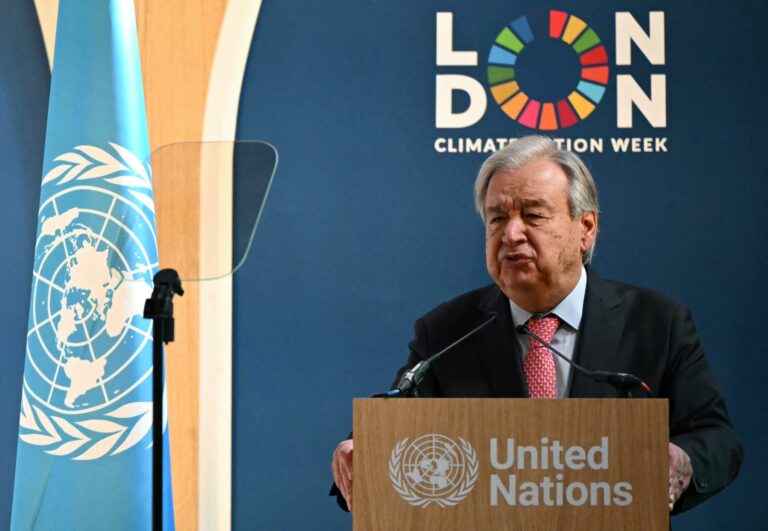 ‘It is time to come clean’: UN Secretary General calls out AI companies on their climate impact