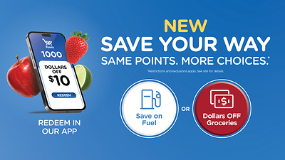 Kroger Rewards Program Adds Grocery Discount Option