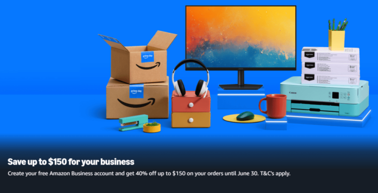 Amazon Business: Get 40% Off Orders, Save Up to $150 (YMMV)