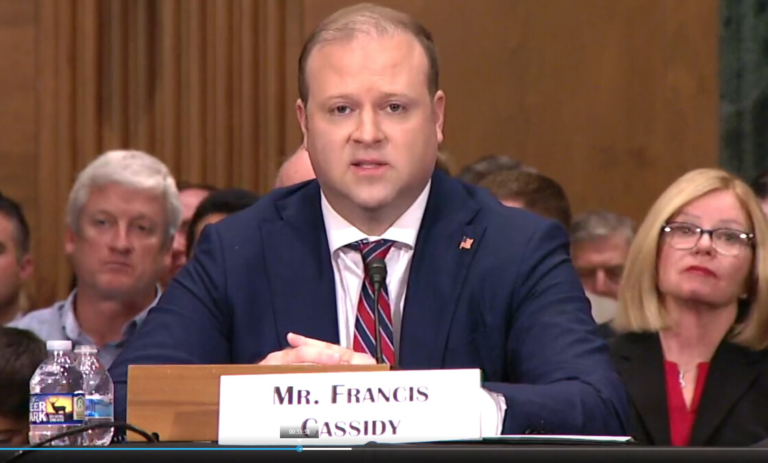 FHA commissioner Frank Cassidy resigns from post