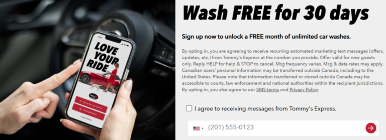 Tommy’s Express: Free Month Of Unlimited Car Washes