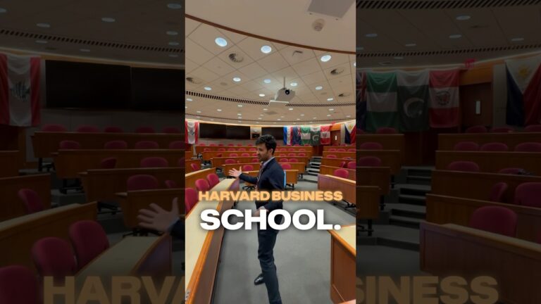 Inside the Harvard Business School Classroom | 3 Fun Facts You Didn’t Know!