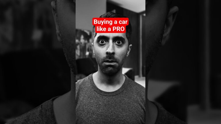 Buying a CAR: Noob VS Pro #shorts #finance
