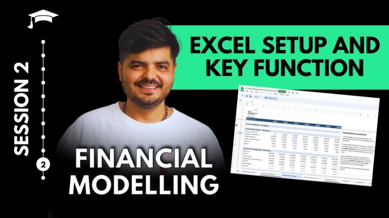 Learn Financial Modelling – Step by Step – Session 2