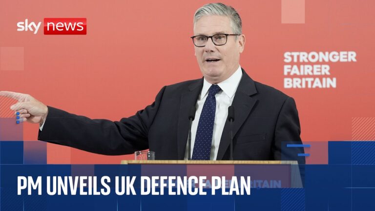 PM announces £15bn defence investment plan
