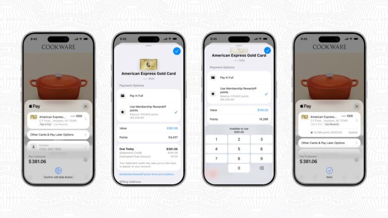 American Express Now Lets You Redeem Points with Apple Pay