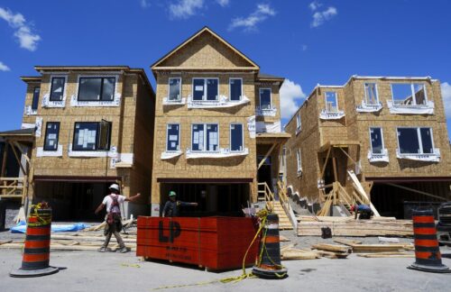 CMHC reports annual rate of housing starts in June down six per cent from May