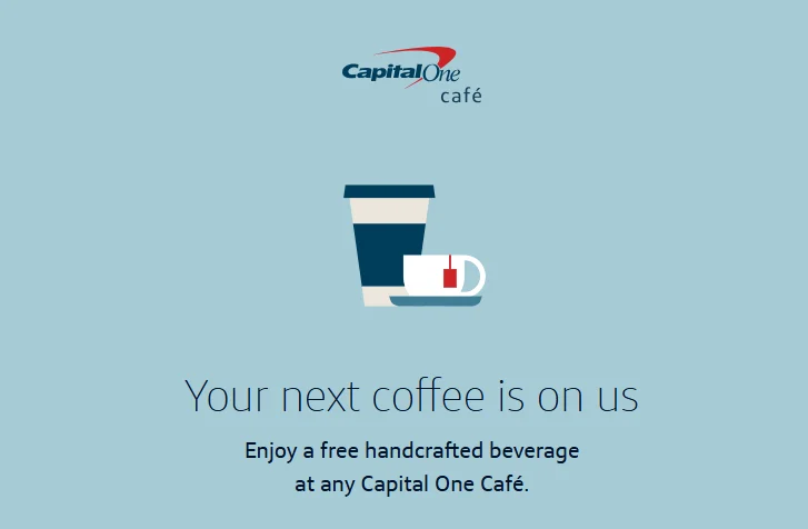 Capital One Cafes: Free Handcrafted Drink
