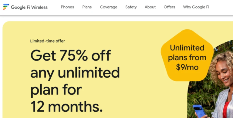 75% Off For 12 Months