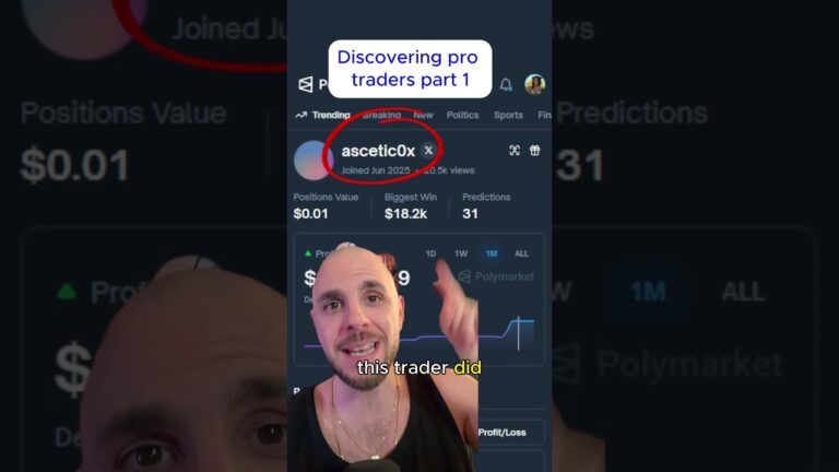 From $28 to $29k in 3 weeks #polymarket #crypto #trading