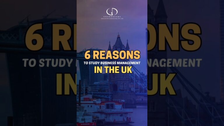 6 Reasons to Study Business Management in UK for Career Success and Global Exposure! #studyinuk