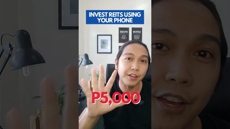 🔥Invest in REITs using your Mobile Phone! 🔥