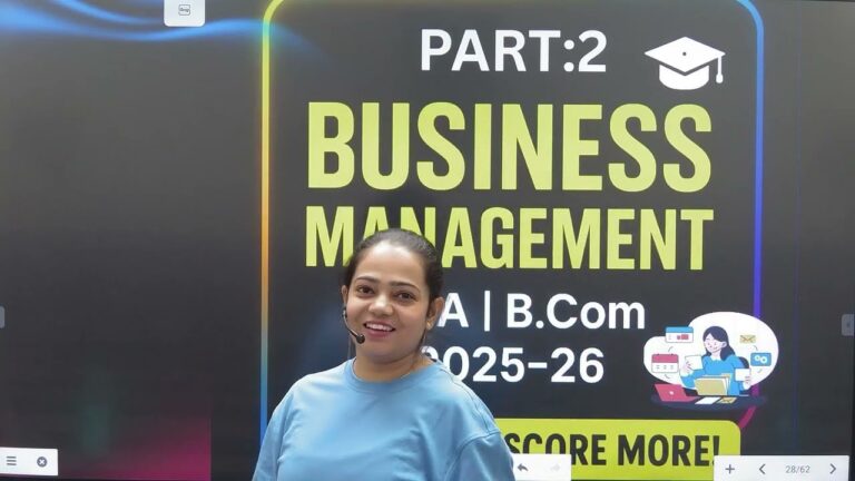 Business Management | One Shot | Complete Syllabus Revision in 1 Video | BBA/B.Com Part 2
