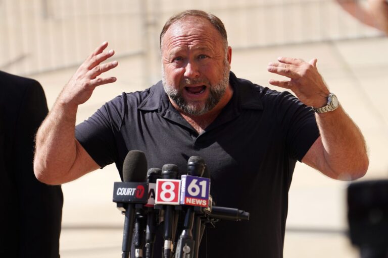 Alex Jones no longer on-the-hook for $50 million owed to Sandy Hook families