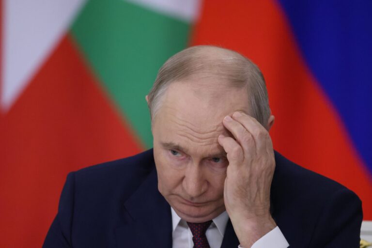 Russia is suffering from a slow-motion bank run as the Kremlin scavenges for war funding