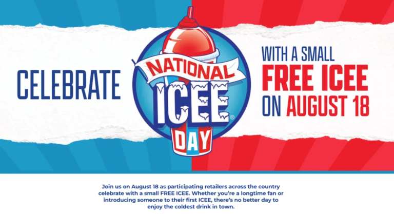 Free Small ICEE Nationwide (8/18 Only)