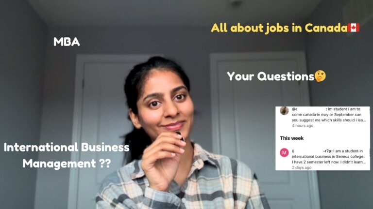 All about International Business Management | Jobs in Canada | MBA vs Supply Chain Management