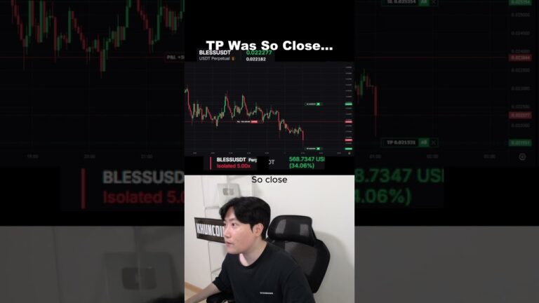 TP so close  #trading #crypto #bitcoin #shorts