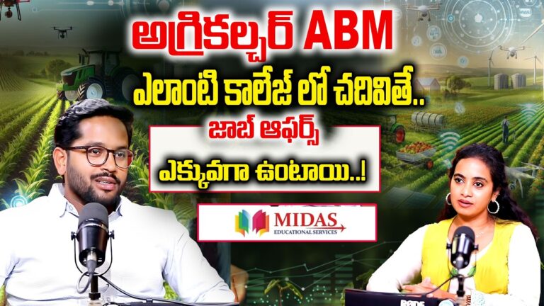 Brahma Reddy About ABM Course | Agriculture Business Management Jobs | Midas Educational Services