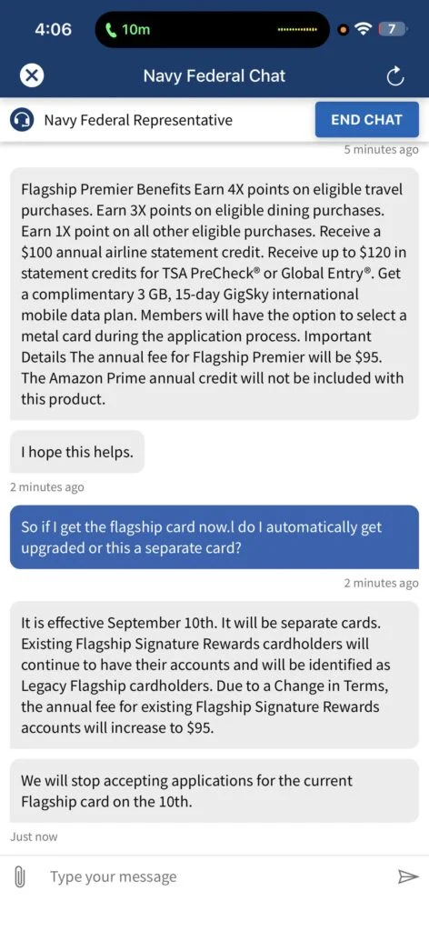 [Rumor] Navy Federal Flagship Rewards Refresh