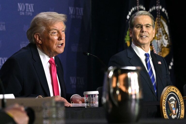 Trump made more stock trades in July than Treasury Secretary Scott Bessent made all of last year