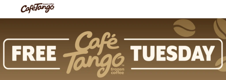 Cafe Tango: Free Frozen Coffee Every Tuesday Through 9/30/26