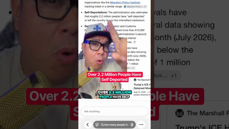 2.2 Million Self Deported! Has Life Improved? #shorts #money #finance #breakingnews #immigration