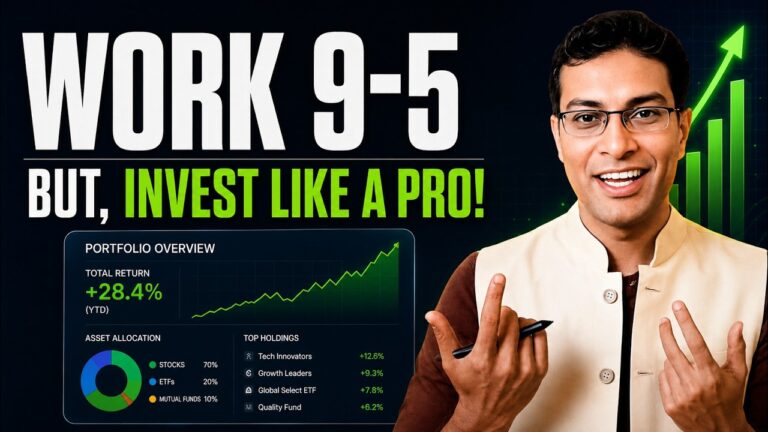 How to Invest with a Full Time Job? (& save LIFE-TIME commissions)!