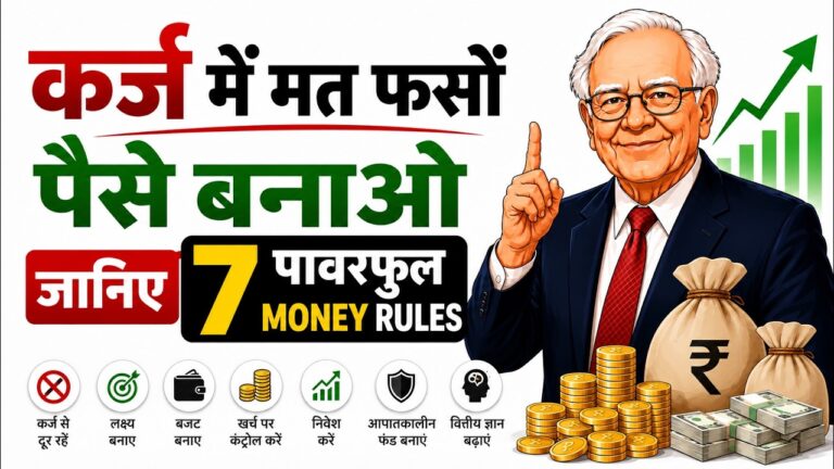 कर्ज में मत फसों – पैसा बनाओ | 7-Step Financial Freedom Plan