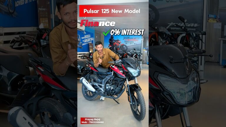 0% Interest मै ￼Pulsar 125 TFT Meter Finance 😱 | #pulsar #pulsar125 #finance #loan #bikefinance