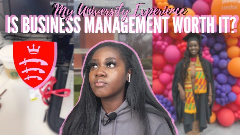 IS A BUSINESS MANAGEMENT DEGREE WORTH IT? | MY UNIVERSITY EXPERIENCE STUDYING AT MIDDLSEX UNIVERSITY